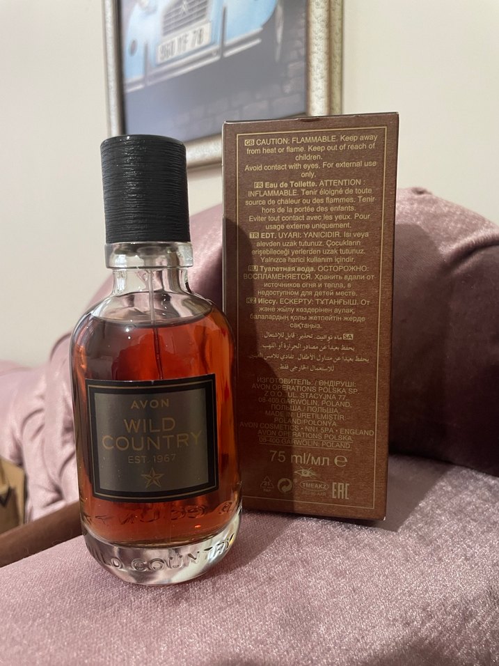 Avon Wild Country Erkek Parfümü 100 ml - Görsel 2