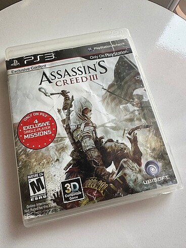 PS3 ASSASSİNS CREED 3 OYUNU