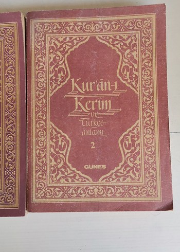 Beden Kur'an-ı Kerim Türkçe Anlamlı 2 Cilt