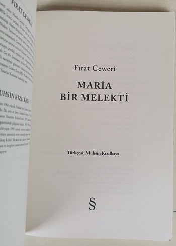  Maria Bir Melekti - Fırat Cewerî