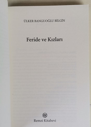  Beden Feride ve Kızları - Ülker Banguoğlu Bilgin