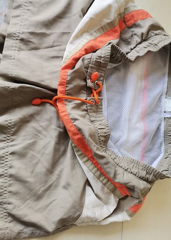 Gri Kemerli Mini Erkek Şort - Görsel 3