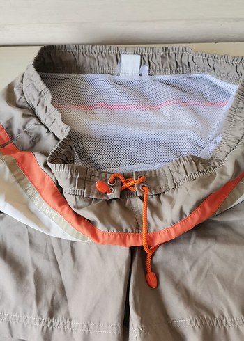 Gri Kemerli Mini Erkek Şort - Görsel 2