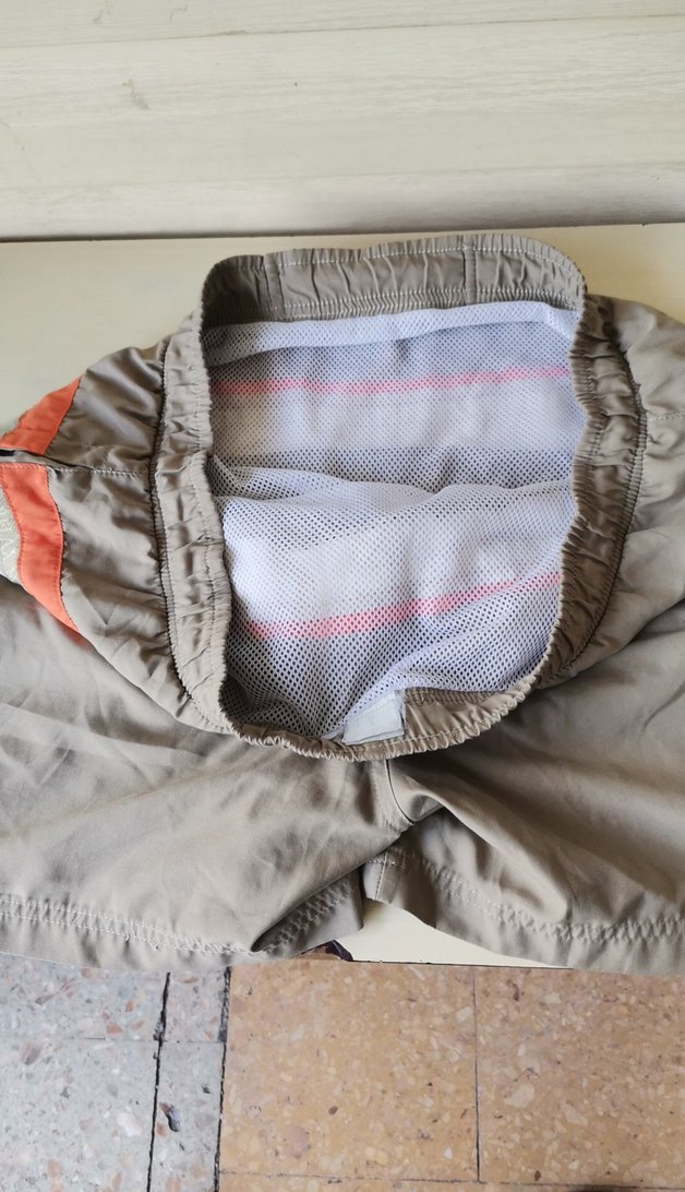 Gri Kemerli Mini Erkek Şort - Görsel 5