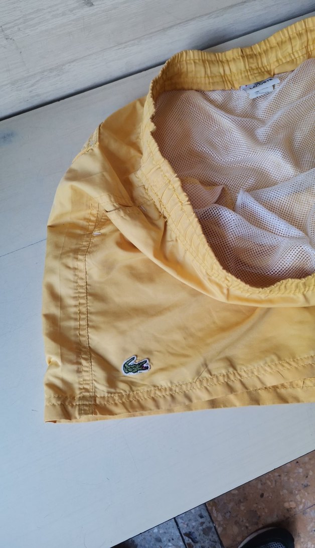 Lacoste markaErkek Midi Yüzme Şortu - Görsel 4