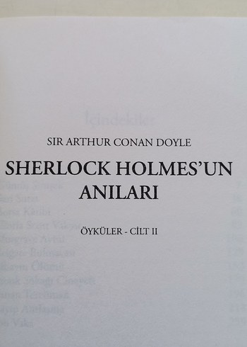Sherlock Holmes'un Anıları - Sir Arthur Conan Doyle - Görsel 4