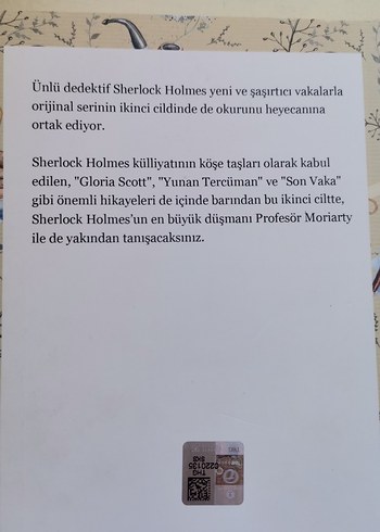 Sherlock Holmes'un Anıları - Sir Arthur Conan Doyle - Görsel 2