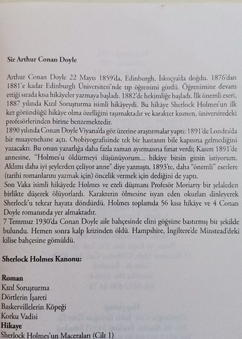 Sherlock Holmes'un Anıları - Sir Arthur Conan Doyle - Görsel 3