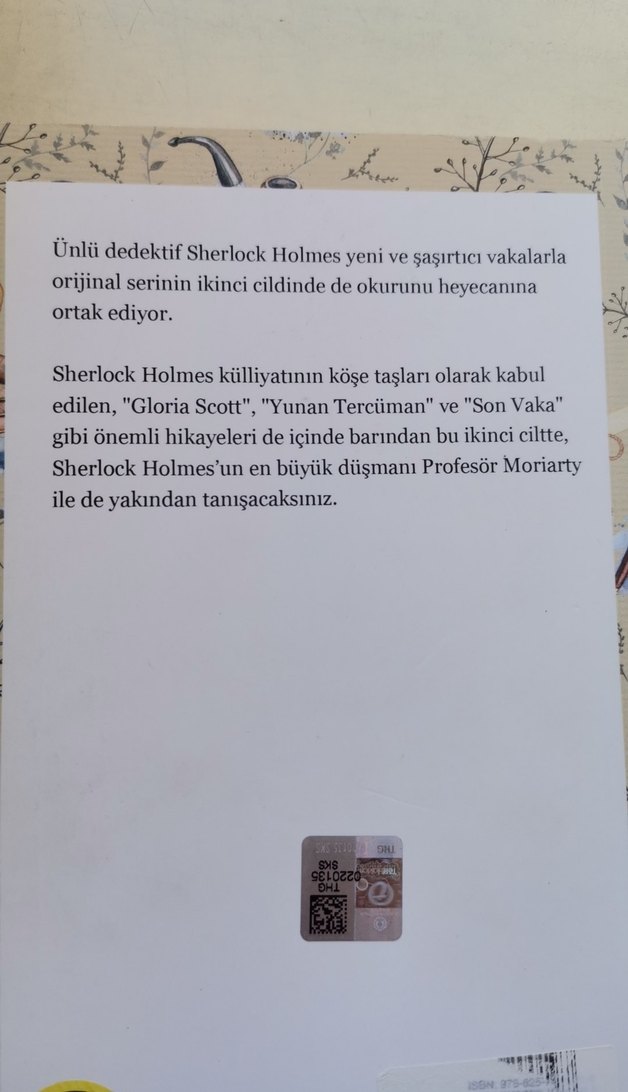 Sherlock Holmes'un Anıları - Sir Arthur Conan Doyle - Görsel 2
