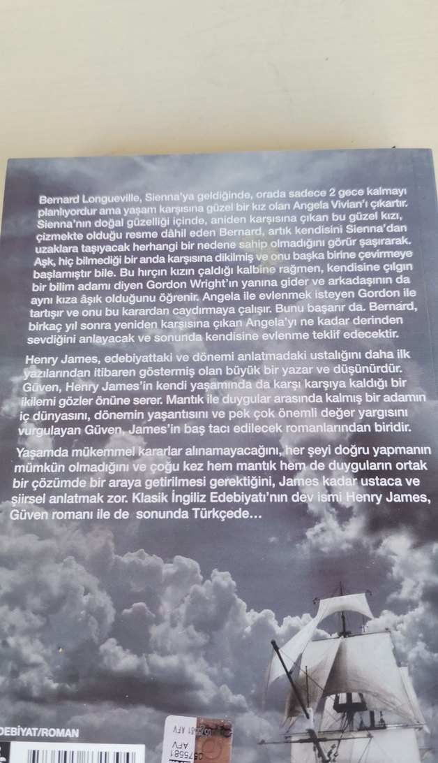 Henry James - Güven Romanı - Görsel 3