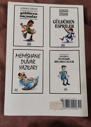 Adnan Ersan - Onu Öyle Demezler Mizah Kitabı - Görsel 2