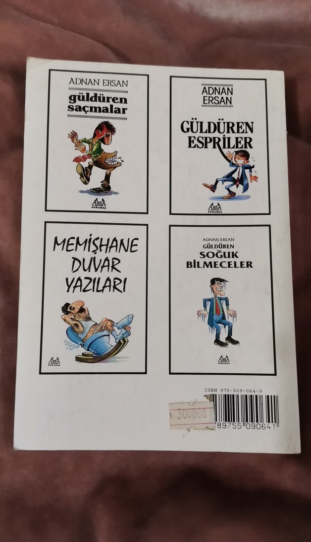 Adnan Ersan - Onu Öyle Demezler Mizah Kitabı - Görsel 2