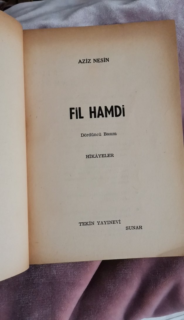 Fil Hamdi - Aziz Nesin Mizah Kitabı - Görsel 3