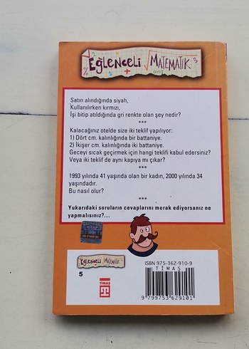 Beden Eğlenceli Matematik Kıran Kırana Zekâ Soruları
