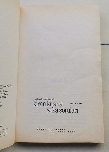 Eğlenceli Matematik Kıran Kırana Zekâ Soruları