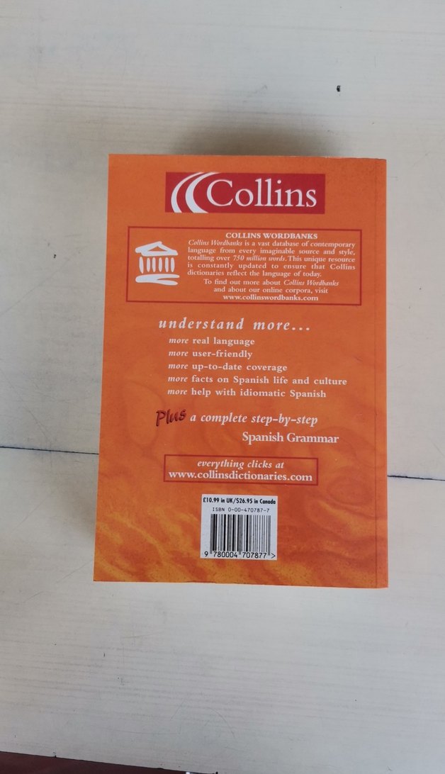 Collins İspanyolca Sözlük ve Dilbilgisi - Görsel 3