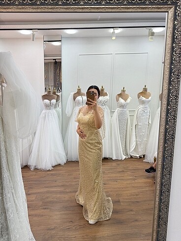 Gold abiye