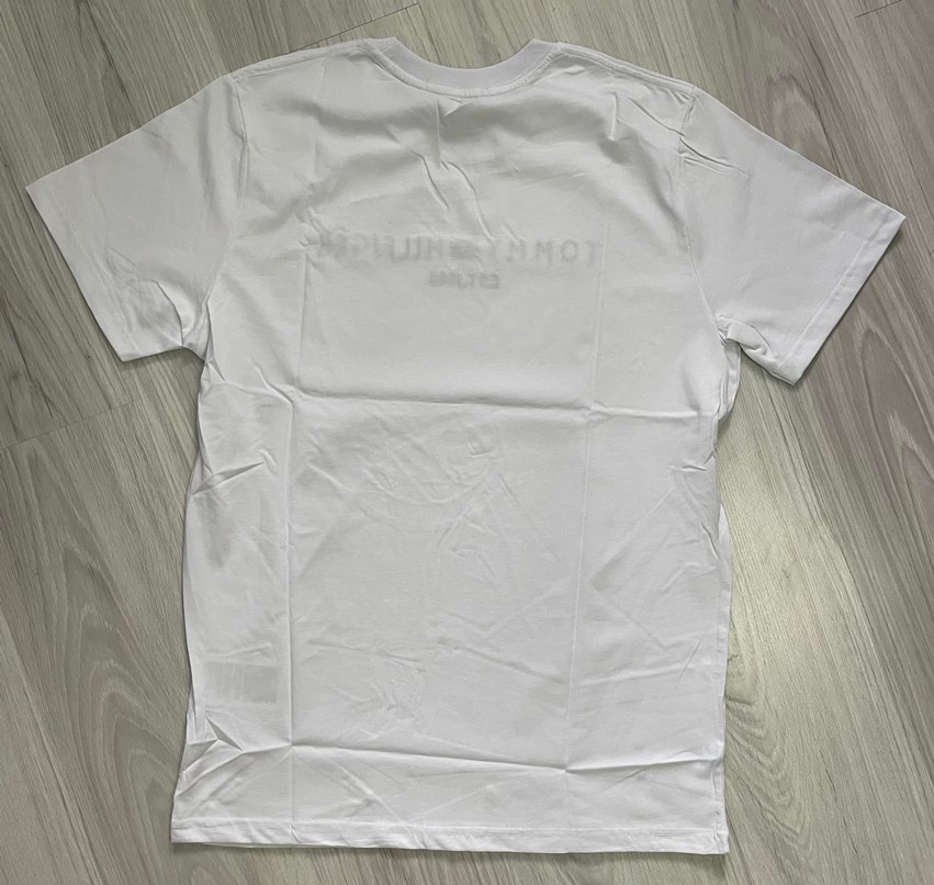 Tommy Hilfiger Beyaz Kısa Kollu Tişört - Görsel 2