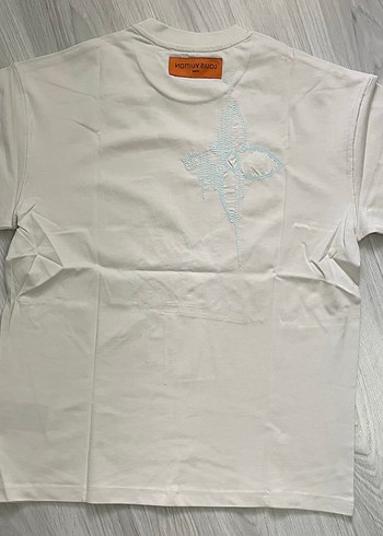 Beyaz Baskılı Erkek Tişört - Görsel 2