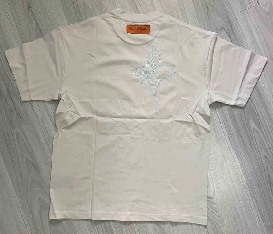 Beyaz Baskılı Erkek Tişört - Görsel 2