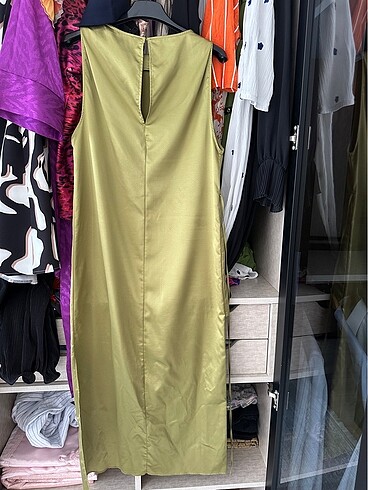 Zara Zara saten elbise