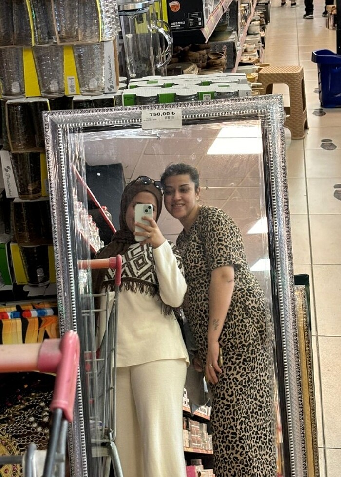 Abiye ve leoparlı takım altüst - Görsel 3