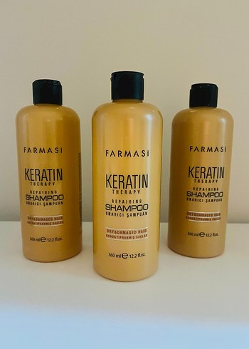 Farmasi Keratin Onarıcı Şampuan 360 ml - Görsel 14