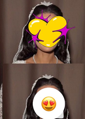 Beyaz Parlak Taşlı Gelin Tacı - Görsel 7