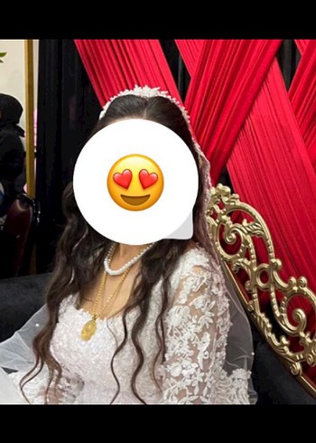 Beyaz Parlak Taşlı Gelin Tacı - Görsel 5