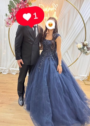 Lacivert Nişanlık Abiye - Görsel 4