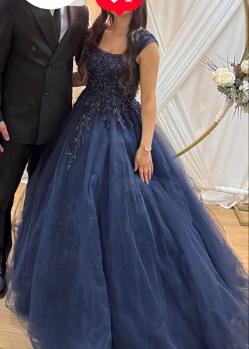 Lacivert Nişanlık Abiye - Görsel 3