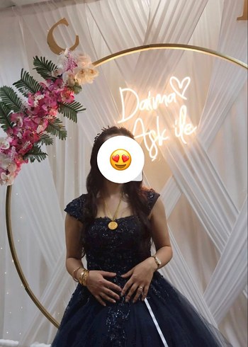 Lacivert Nişanlık Abiye - Görsel 5