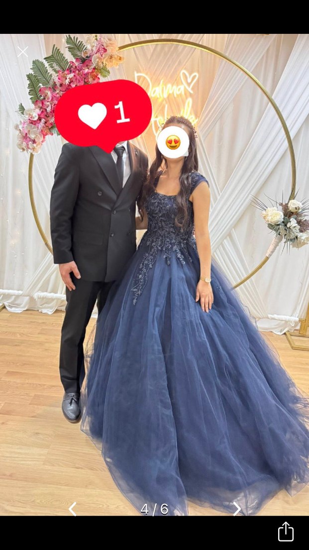 Lacivert Nişanlık Abiye - Görsel 4