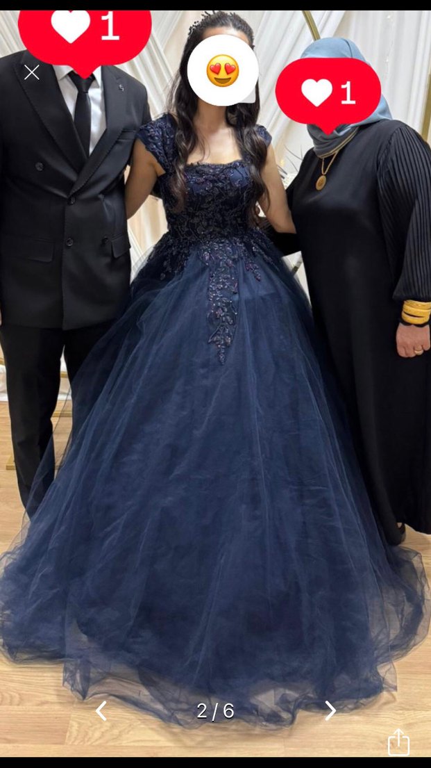 Lacivert Nişanlık Abiye - Görsel 2