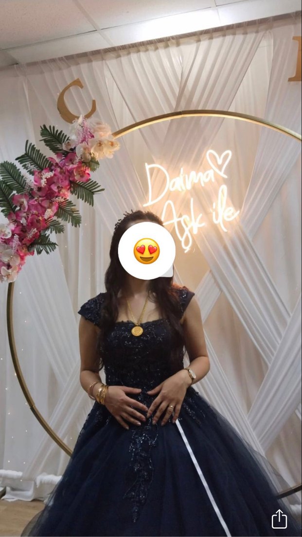 Lacivert Nişanlık Abiye - Görsel 5