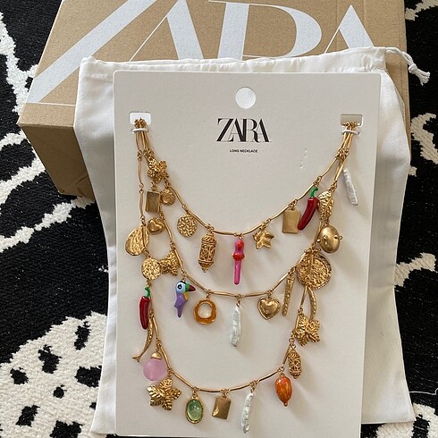 Zara Kolye Seti Y2K Vintage