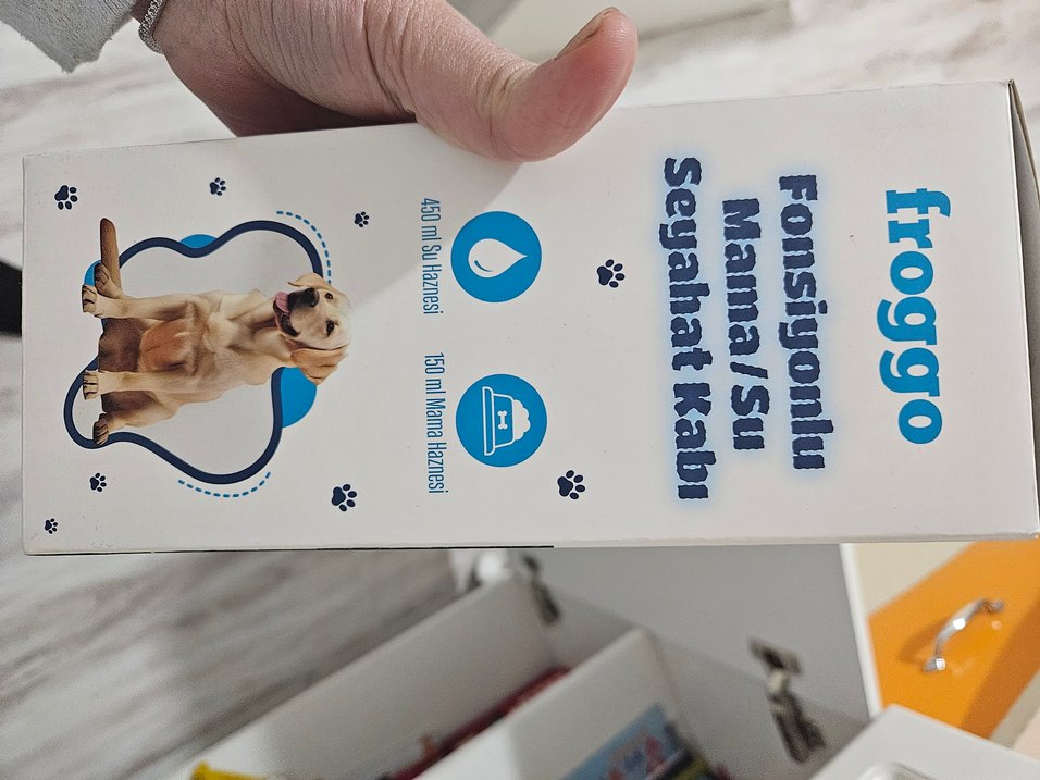 Mavi Seyahat Mama ve Su Kabı - Görsel 3