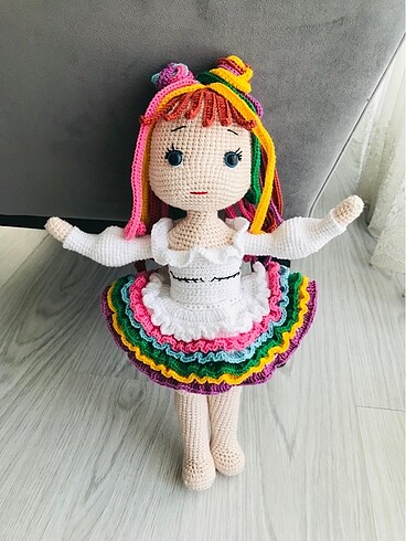 Beden Renk Örgü bebek