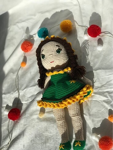 Beden Renk Örgü oyuncak amigurumi bebek