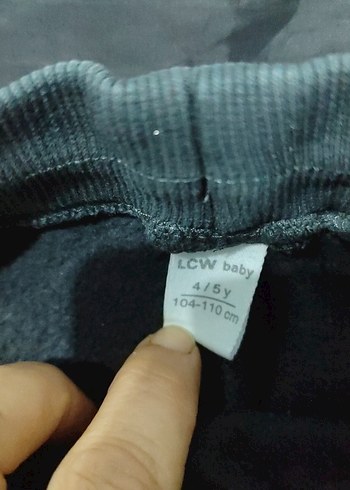 Gri Erkek Çocuk Rahat Kesim Pantolon - Görsel 2