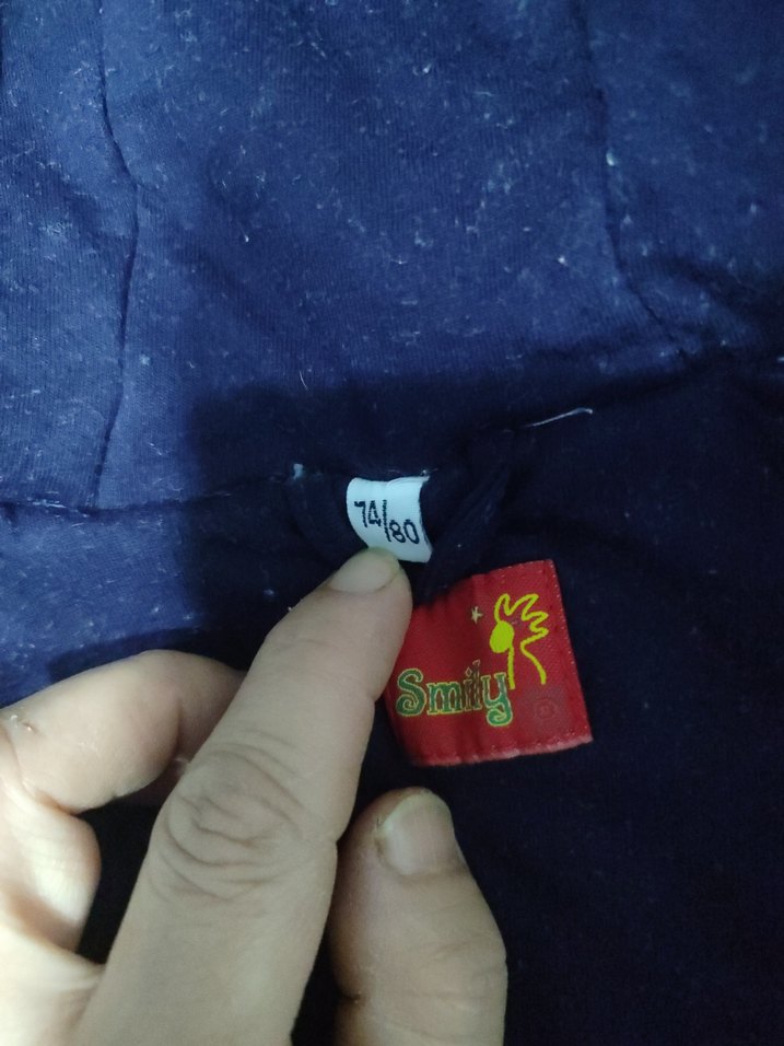 Kapüşonlu Mavi Erkek Çocuk Mont - Görsel 4