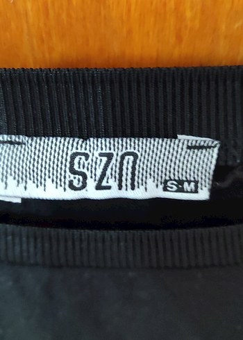 Siyah Uzun Kollu Kadın Sweatshirt - Görsel 5