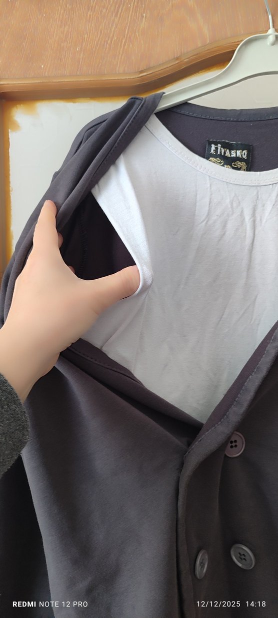 ceket görünümlü sweatshirt - Görsel 4