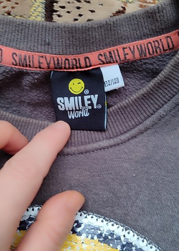 Payet Detaylı Gri Erkek Sweatshirt - Görsel 3