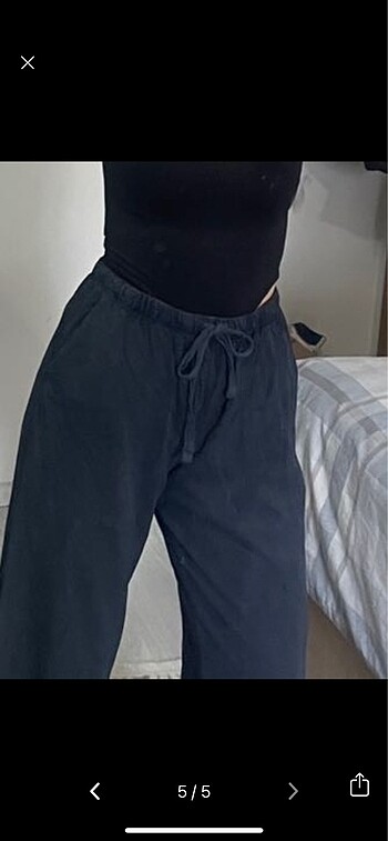 Keten pantolon - Görsel 5