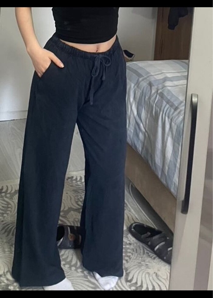 Keten pantolon - Görsel 2