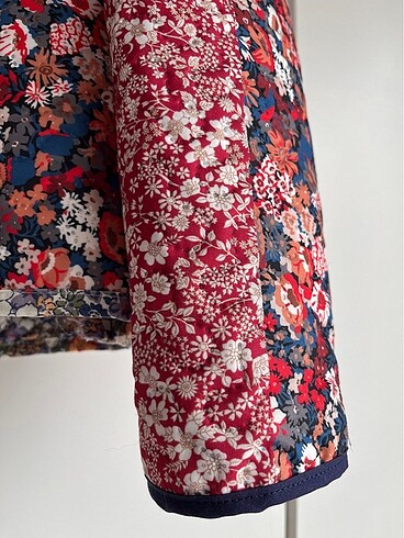 xl Beden Kapitone Mont Ceket Vintage