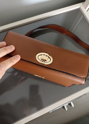 Kahverengi Deri Kadın Çanta