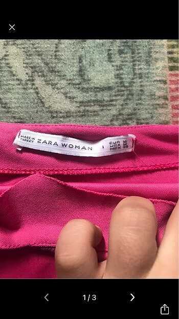 Zara Straplez elbise