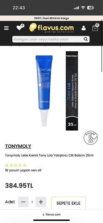  Beden Renk Tony lab krem